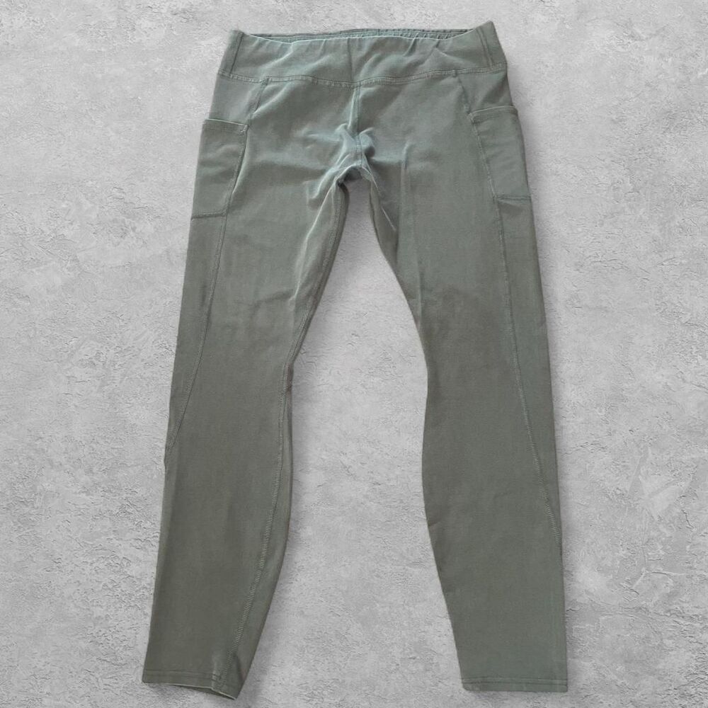 Pact On The Go Pocket Leggings XL Organic Cotton Yoga Pilates Activewear